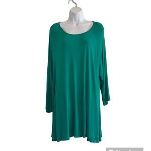 Women’s Green Tunic Top Size 3X